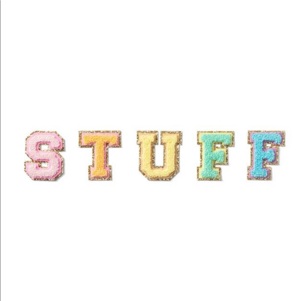 STUFF Patch Pack 5pc - Stoney Clover Lane x Target
💗🧡💛💚💙